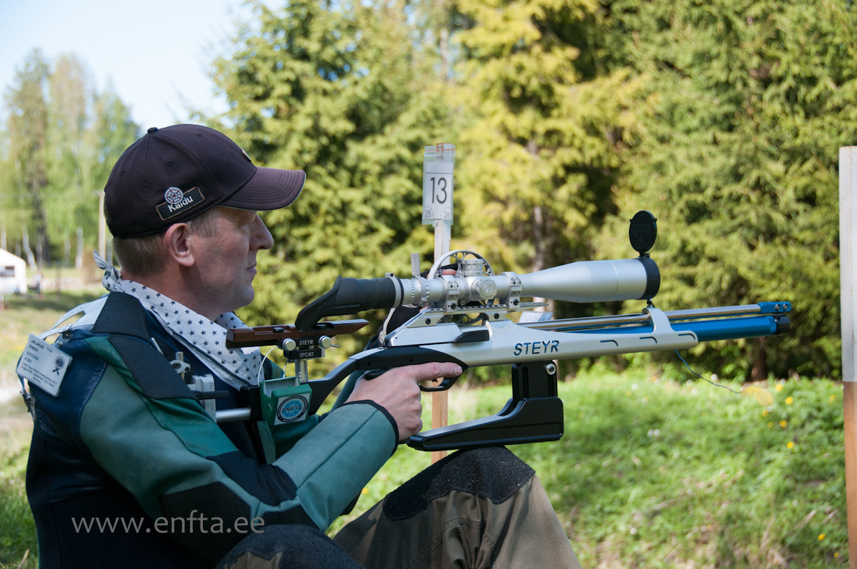 Kaidu Jalakas, Steyr LG 110 Field Target, March-X Tactical 8-80x56